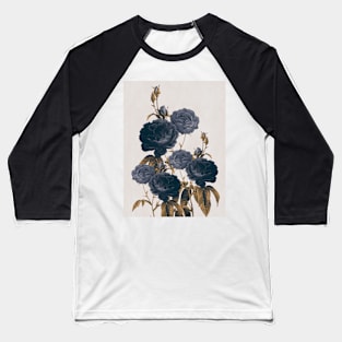 blue flowers Baseball T-Shirt